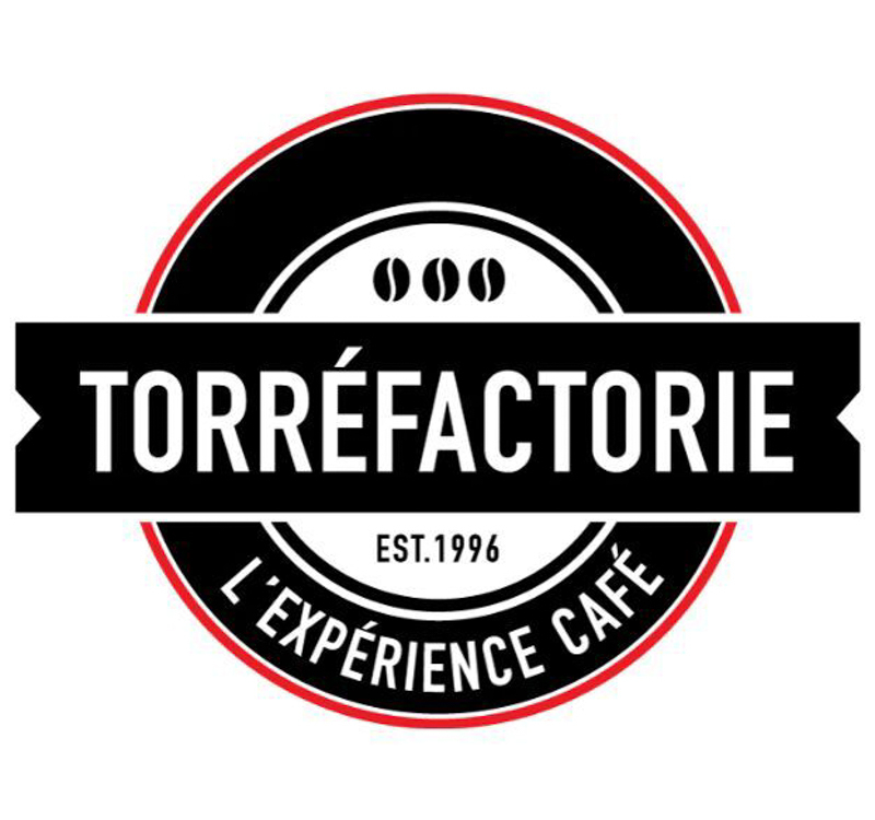 Logo de Torréfactorie, une entreprise de torréfaction et café fondée en 1996.